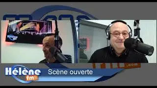 Alain Abril de City Jazzy pour l'&eacute;mission Sc&egrave;ne Ouverte du 25/10/2019 sur Helene FM