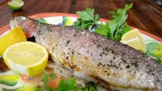 Garlic Lemon Trout Recipe