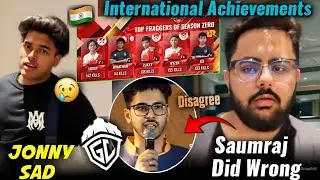 Jonny Sad ? 😥Destro Disagree On Saumraj Statement On Jonny 😳 • Jonny Achivements🔥🇮🇳   | Punk & Robin