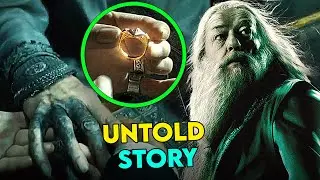 How Dumbledore Destroyed the Horcrux Ring?