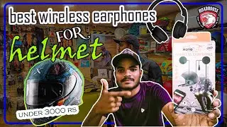 Moto Care Bluethoth  Earphones For My HELMET|| UNDER 3000 Best  ||#axor #motocare
