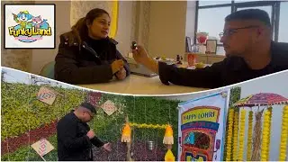 Lohri Celebration In Funky Land Jammu || Nikhilsharmavlogs