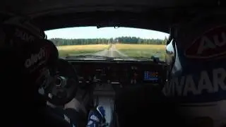 Jari-Matti Latvala testing Audi Quattro with Andrea Zivian as a Co-driver!!