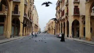 Nejmeh Square in spring  - Beirut
