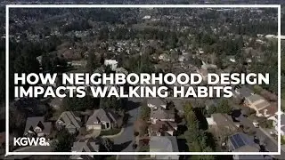 Research shows neighborhood design influences walking habits