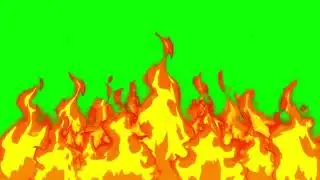Fire Green Screen Animation - Free Cartoon Video