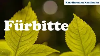 F&uuml;rbitte - Karl-Hermann Kauffmann