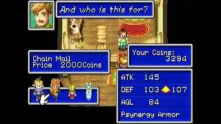 Playing GBA Golden Sun - Part 3 - Trees! (Got Mia/did Tower before this!)
