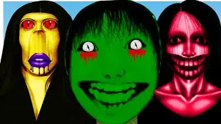 Kuchisake Onna, Yoshie kimura, Rosalia Bizcochito Vs Towers In Garry's Mod (Part 4)