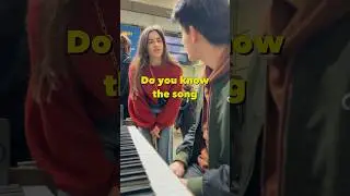 Her voice SHOCKED everyone🥹FULL VIDEO IS ON MY CHANNEL #lovely  #billieeilish #publicreaction