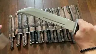 Bowie and Rambo inspired knives, Made in Pangasinan, Philippines.