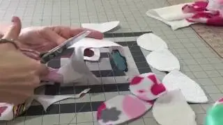 DIY Reusable Nursing Pad (Pt 2), Contoured, Dartless, Cutting the Fabric