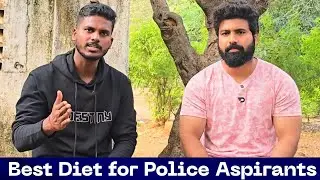 Best Diet for Police aspirants | Running & Physical events 🔥