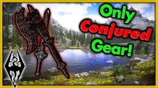 Can I Beat Skyrim with Only Conjured Equipment? 🔴 MDB's Elder Scrolls Challenges