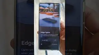 Moto Edge 50 Fusion Edge Light Setting Enable | How To On Edge Light In Moto Edge 50 Fusion
