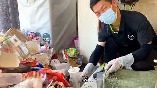 Cleaning A Bubble Tea Addict Girl House