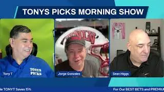 Live NFL College Football NHL MLB Playoffs Picks Tonys Picks Morning Show 10-9-2025