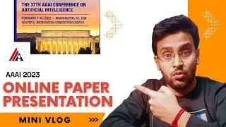 Vlog - Experience of Presenting My Paper at Top Tier (A*) ML Conference #phdlife