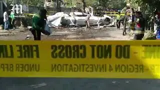 PNP Chief Gamboa cheats death as chopper crashes in Laguna