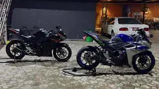 Sticker work on R3/ trying out the best grilled chicken in the town