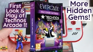 Evercade Technos Arcade 1 - All games played - MORE Hidden gems!