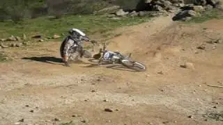 Fontana Winter Series 2008 crashes in 50+mph winds