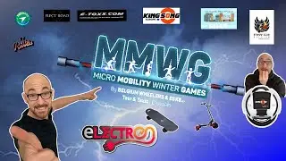 report Micro Mobility Winter Games MMWG bruxelle sk8 electric scooter wheelers rally