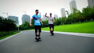 Airwheels Australia Q in the city
