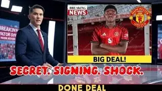 MANCHESTER UNITED DROP MATCHDAY TRANSFER BOMBSHELL | BLOCKBUSTER MIDFIELD SIGNING! SKY NEWS REPORTS!