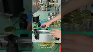 🎬 Automatic Glass Jars Vacuum Capping Machine for Chili Sauce   🛒HYSC- X20 #cappermachine