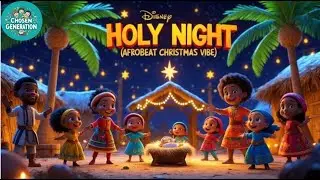 Holy Night &ndash; Afrobeat Christmas Song for Kids | Joyful Celebration of Baby Jesus!