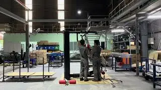 professional gym equipment packaging. high class