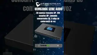 UCM6300A Servidor de comunicaciones IP/SIP Audio #RacTecnologies #grandstream #UCM #tecnologia