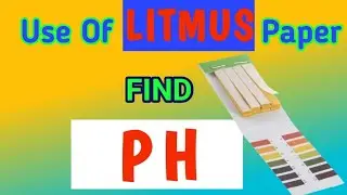 ACTIVITY Using Litmus Paper. For All Classes #youtube 