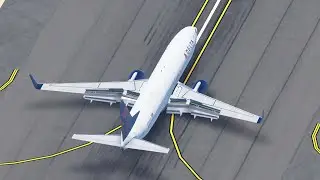 Delta Air Lines Boeing 737-800 landing BUR/KBUR RWY 33 (Infinite Flight)