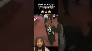 😂This is not speaking in tongues #bible #funny #zayisrael #shortsfeed #shorts #church