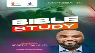 THE CARNAL MAN   (BIBLE STUDY)   WITH APOSTLE PAUL AMEH 30th of September 2025