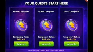 8 Ball Pool New Relic Quests 'Week 3' Completed + 60x Free Relic Token & New Emote | Wanderer Gaming
