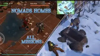 ALL Nomad&rsquo;s house MISSIONS(COMPLETION)🎮| Last Day on Earth |