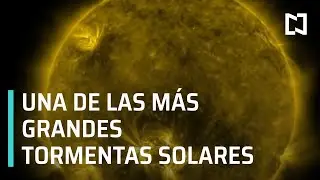 Tormenta solar captada por la NASA - Al Aire