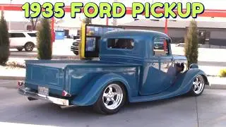 1935 Ford Pickup Truck Restoration 🚛: Classic Ride at Sonic Drive-In 🍔 Ozark, MO 🌞