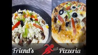 Friends🍕pizzeria | isLamgarh | #pizzarecipe #pizzalover