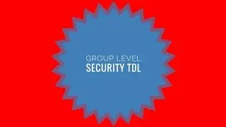 Group level security module in Tally ERP 9 TDL|Group level security TDL|