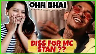 Mr PEACE - MC T.H.C (prod - Chetan) | DISS FOR MC STAN ? (Official Music Video) Ruchika Reaction