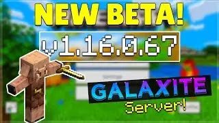 MCPE 1.16.0.67 BETA NETHER UPDATE! Minecraft Pocket Edition IMPORTANT Changes & Galaxite Server!
