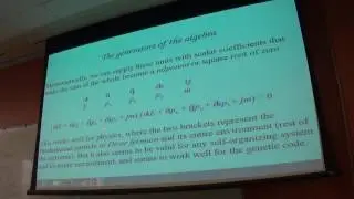 Mathematical representation of genetic code- Peter Rowlands