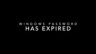 CONS3RT Help – Expired Windows Password