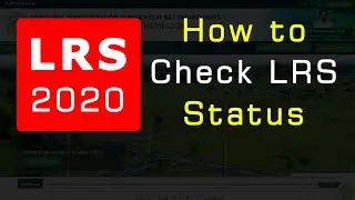 LRS Status Telangana | LRS Application Status 2020 | How to check LRS Status ?