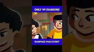 Rampage Pass Only 99 Diamond 😱🔥 Good News ! Free Fire New Event #shorts #freefire