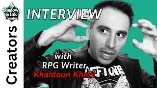 Vampire, Dune & Dark RPG Worlds &ndash; Interview with Game Writer Khaldoun Khelil
